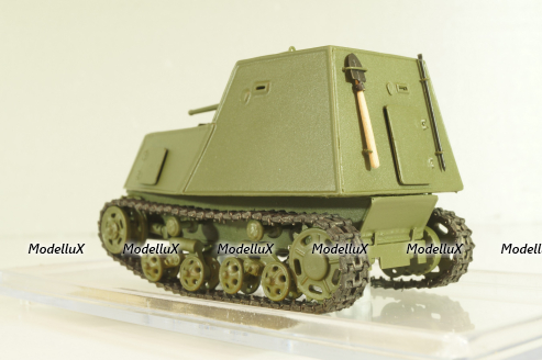 ХТЗ-16 Броне-трактор образца 1941г., №6 из 20шт АвтоБюро 1:43