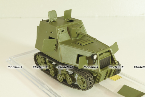ХТЗ-16 Броне-трактор образца 1941г., №6 из 20шт АвтоБюро 1:43