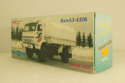 Камаз-4326, 4х4 поворотный мост хаки, Элекон 1:43