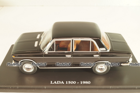 Ваз-2103 Жигули, Lada 1200, черный, Hachette 1:24 Уценка!