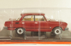 Москвич-2140SL, бордовый, Легендарные Советские Автомобили #61, Hachette 1:24 Уценка!