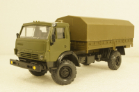 Камаз-4326, 4х4 поворотный мост хаки, Элекон 1:43