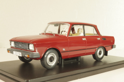 Москвич-2140SL, бордовый, Легендарные Советские Автомобили #61, Hachette 1:24 Уценка!