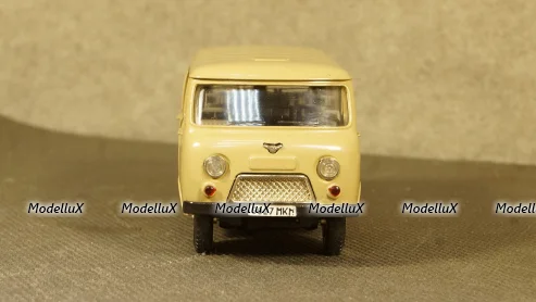 Renault Goelette Van Police 1962 black, Hachette 1:43