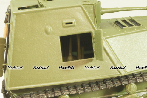 ХТЗ-16 Броне-трактор образца 1941г., №6 из 20шт АвтоБюро 1:43