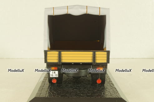 IFA W50L truck 1965, yellow/grey, 7167101, Atlas 1:43