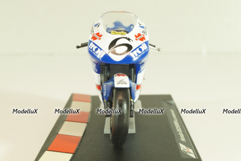 Honda RS250RW, white/blue, 4110118, Superbikes Atlas 1:24 