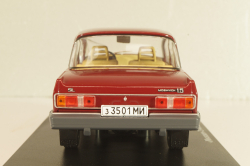 Москвич-2140SL, бордовый, Легендарные Советские Автомобили #61, Hachette 1:24 Уценка!