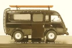 Renault Goelette Van Police 1962 black, Hachette 1:43