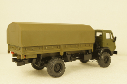 Камаз-4326, 4х4 поворотный мост хаки, Элекон 1:43