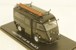 Renault Goelette Van Police 1962 black, Hachette 1:43