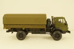Камаз-4326, 4х4 поворотный мост хаки, Элекон 1:43
