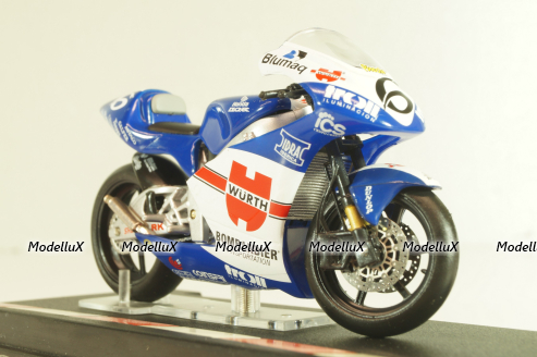 Honda RS250RW, white/blue, 4110118, Superbikes Atlas 1:24 