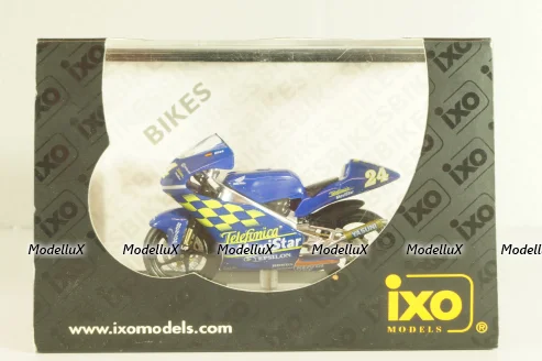 Honda RS125R 2001, T.Elias, RAB022, IXO 1:24