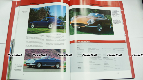 Книга Ferrari Legenden, легендарные Ferrari