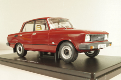 Москвич-2140SL, бордовый, Легендарные Советские Автомобили #61, Hachette 1:24 Уценка!