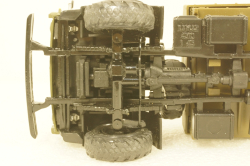 Камаз-4326, 4х4 поворотный мост хаки, Элекон 1:43