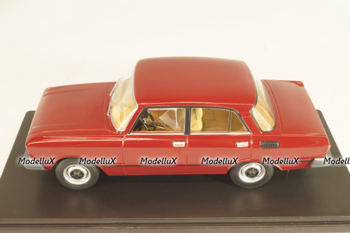 Москвич-2140SL, бордовый, Легендарные Советские Автомобили #61, Hachette 1:24 Уценка!
