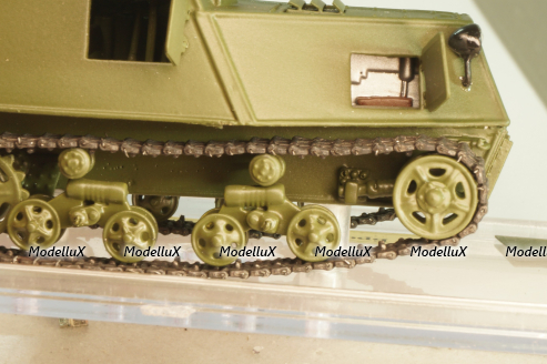 ХТЗ-16 Броне-трактор образца 1941г., №6 из 20шт АвтоБюро 1:43