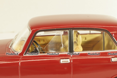 Москвич-2140SL, бордовый, Легендарные Советские Автомобили #61, Hachette 1:24 Уценка!