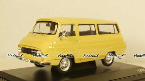 Skoda 1203 Mikrobus beige, Abrex 1:43