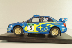 Subaru Impreza S7 WRC #5, Rally New Zeland 2001, Burns/Reid, WRC Collection, Hachette, 1:24