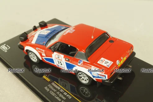 Triumph TR7 V8 #15 rally 1000 lakes 1980, P.Eklund/H.Sylvan, RAC055, IXO 1:43 Уценка!