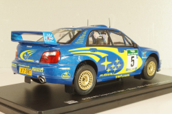 Subaru Impreza S7 WRC #5, Rally New Zeland 2001, Burns/Reid, WRC Collection, Hachette, 1:24