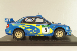 Subaru Impreza S7 WRC #5, Rally New Zeland 2001, Burns/Reid, WRC Collection, Hachette, 1:24