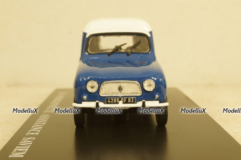 Renault R4 Fourgonette Van ASSISTANCE SAVIEM 1967, Hachette 1:43