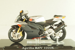 Aprilia RSV 1000R, grey, 4110103, Superbikes Atlas 1:24 Уценка!