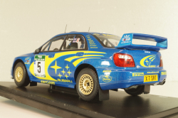Subaru Impreza S7 WRC #5, Rally New Zeland 2001, Burns/Reid, WRC Collection, Hachette, 1:24