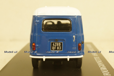 Renault R4 Fourgonette Van ASSISTANCE SAVIEM 1967, Hachette 1:43