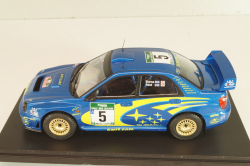 Subaru Impreza S7 WRC #5, Rally New Zeland 2001, Burns/Reid, WRC Collection, Hachette, 1:24