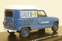 Renault R4 Fourgonette Van ASSISTANCE SAVIEM 1967, Hachette 1:43