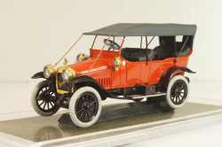 Руссо-Балт К12-20 VIII серии 1913, красный, Студия Колесо 1:43