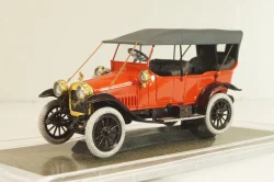 Руссо-Балт К12-20 VIII серии 1913, красный, Студия Колесо 1:43