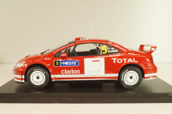 Peugeot 307 WRC #5 Winner Rallye Finnland 2004, Grönholm/Rautiainen, WRC Collection, Hachette, 1:24 Уценка!