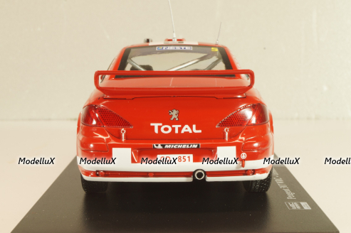 Peugeot 307 WRC #5 Winner Rallye Finnland 2004, Grönholm/Rautiainen, WRC Collection, Hachette, 1:24 Уценка!