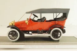 Руссо-Балт К12-20 VIII серии 1913, красный, Студия Колесо 1:43
