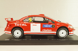 Peugeot 307 WRC #5 Winner Rallye Finnland 2004, Grönholm/Rautiainen, WRC Collection, Hachette, 1:24 Уценка!
