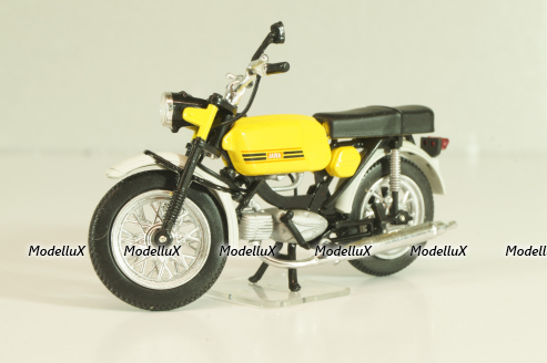 Jawa 23 Mustang 1973, yellow, 7168119, Atlas 1:24