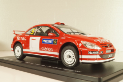Peugeot 307 WRC #5 Winner Rallye Finnland 2004, Grönholm/Rautiainen, WRC Collection, Hachette, 1:24 Уценка!