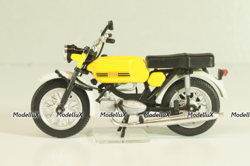 Jawa 23 Mustang 1973, yellow, 7168119, Atlas 1:24