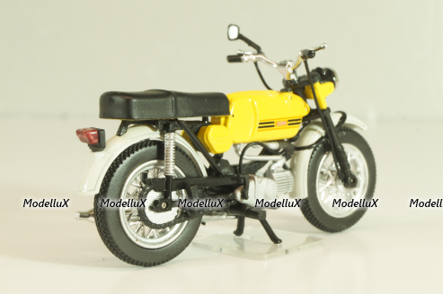 Jawa 23 Mustang 1973, yellow, 7168119, Atlas 1:24