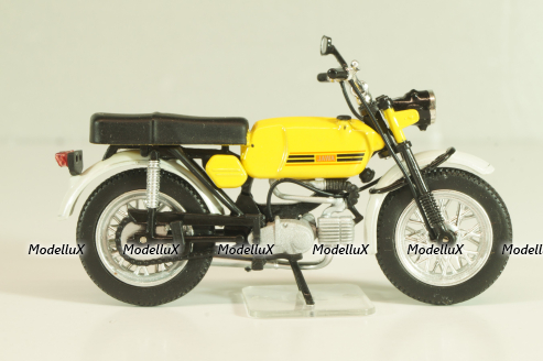 Jawa 23 Mustang 1973, yellow, 7168119, Atlas 1:24