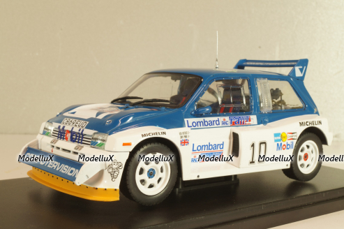MG Metro 6R4 #10 RAC Rally GB 1985, Pond/Arthur, WRC Collection, Hachette 1:24