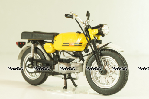 Jawa 23 Mustang 1973, yellow, 7168119, Atlas 1:24