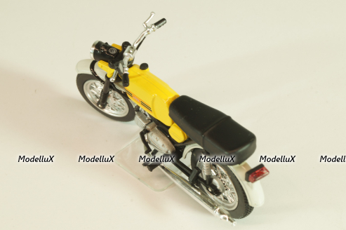 Jawa 23 Mustang 1973, yellow, 7168119, Atlas 1:24