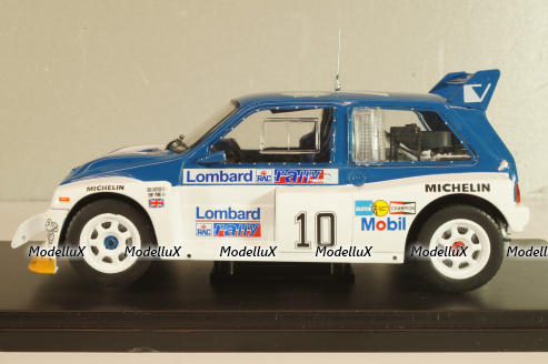 MG Metro 6R4 #10 RAC Rally GB 1985, Pond/Arthur, WRC Collection, Hachette 1:24